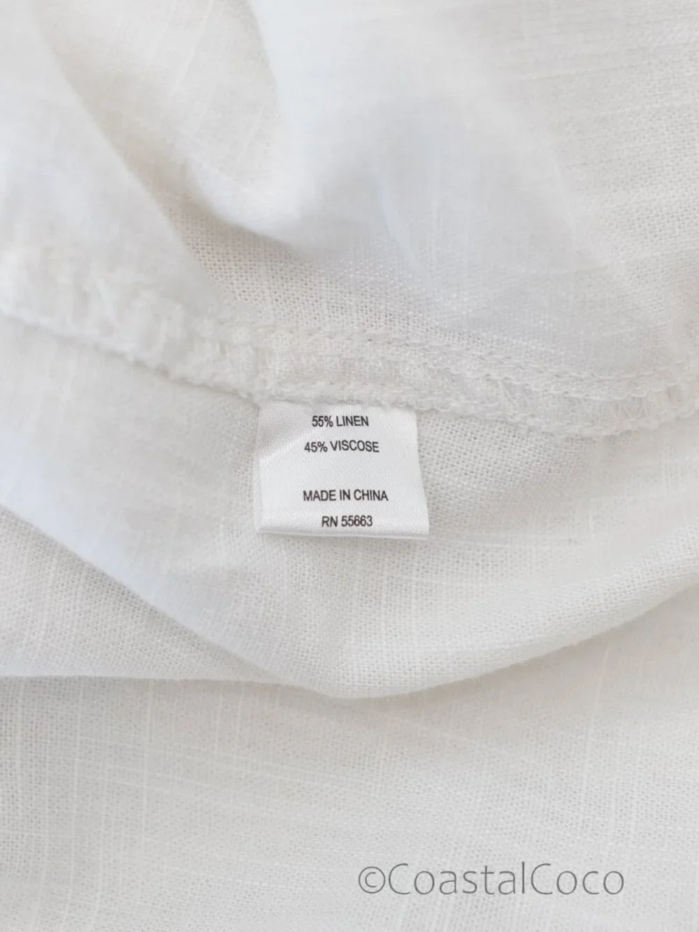 For Cynthia Dress 1X White Linen Blend Cowl Neck HiLow Resortwear Coastal Cruise - Picture 6 of 9
